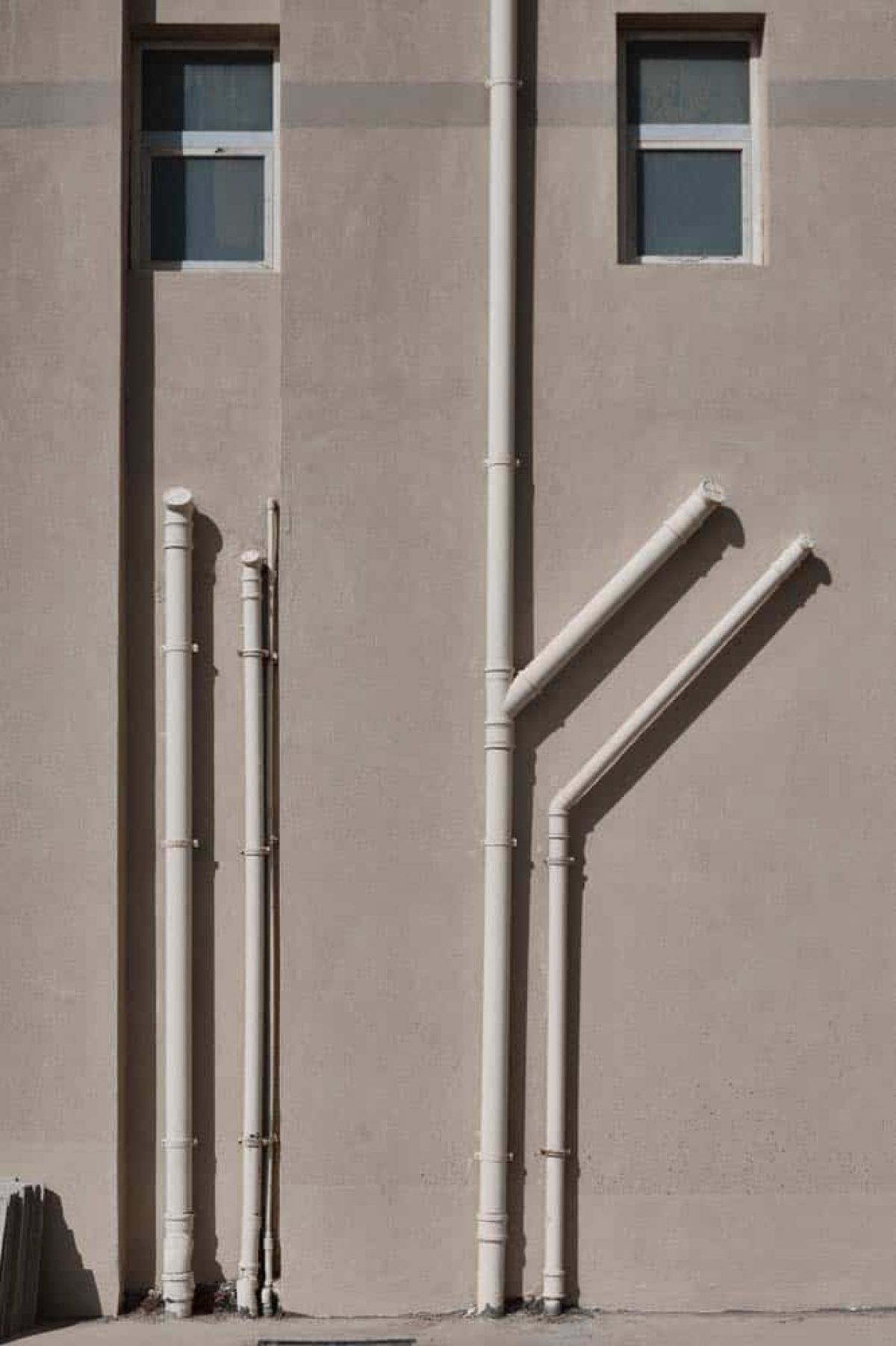 vertical pipes