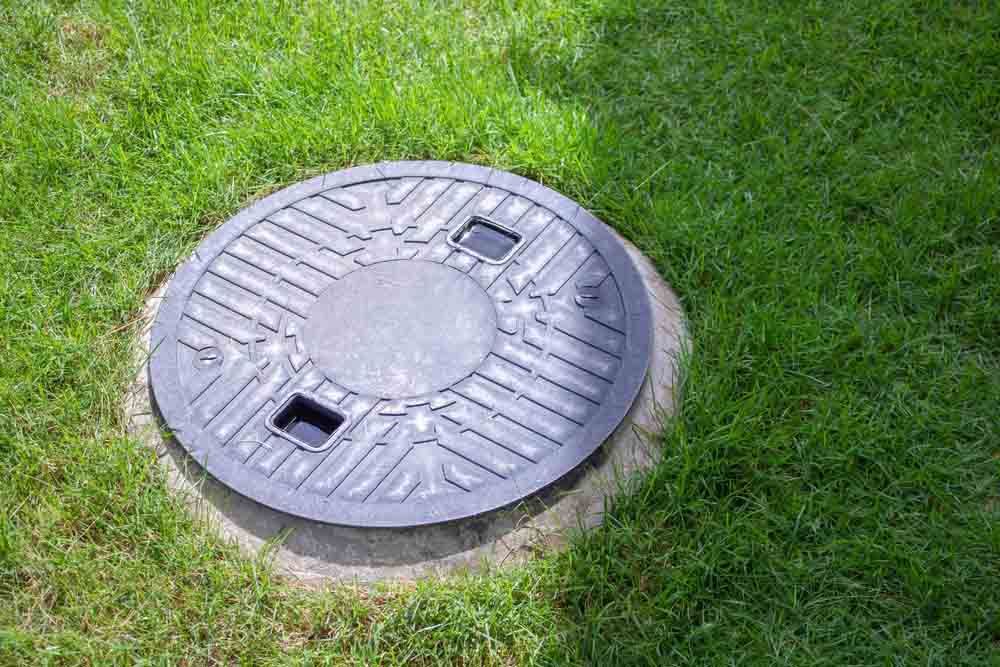 septic tank outdoors septic tank outdoors