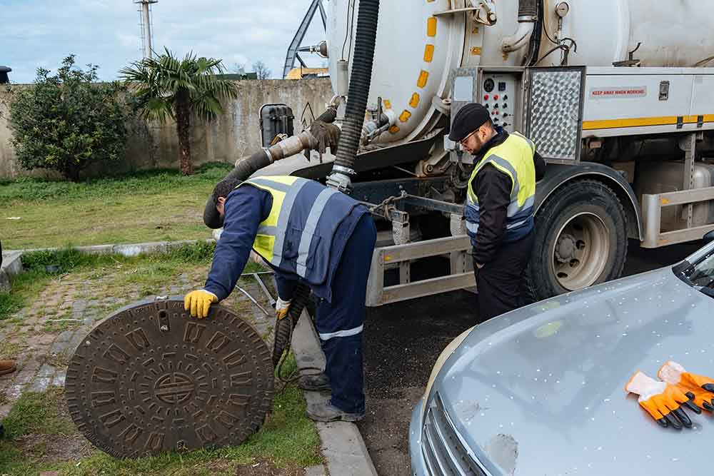 septic tank backup